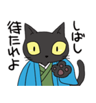 黒猫武士2（個別スタンプ：34）