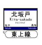 東上線 越生線 駅名シンプル＆気軽＆いつでも（個別スタンプ：7）