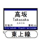 東上線 越生線 駅名シンプル＆気軽＆いつでも（個別スタンプ：8）