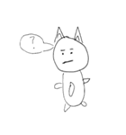 なにこれ (￣▽￣)（個別スタンプ：18）