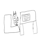 なにこれ (￣▽￣)（個別スタンプ：30）
