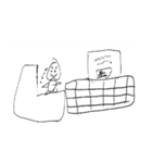 なにこれ (￣▽￣)（個別スタンプ：31）