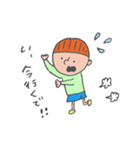 少年と愛犬（個別スタンプ：16）