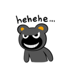 ヒニクマ 英語版（個別スタンプ：1）