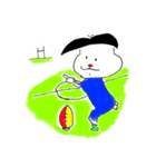 青い坊や（個別スタンプ：8）