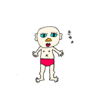 にんげん。のスタンプ（個別スタンプ：1）