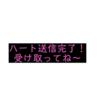 文字スタンプ(o^^o)（個別スタンプ：1）