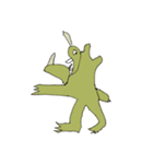 ティラノほいくえん（個別スタンプ：14）