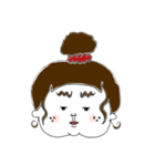 クセの強い女の子（個別スタンプ：3）