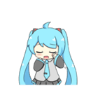 ねこみんの初音ミクスタンプ（個別スタンプ：17）