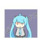 ねこみんの初音ミクスタンプ（個別スタンプ：24）
