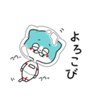 宇宙暮らしのネコ。（個別スタンプ：1）