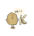 ごろごろたべものんのん（個別スタンプ：5）