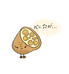 ごろごろたべものんのん（個別スタンプ：16）