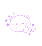 ぱすてるましゅまろぱんだ（個別スタンプ：4）