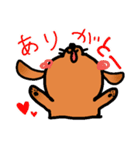 ウチのMダックス♪（個別スタンプ：35）