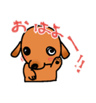 ウチのMダックス♪（個別スタンプ：36）