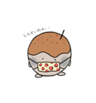 たこやきくん。☆☆☆（個別スタンプ：4）