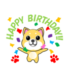 柴犬の誕生日おめでとう 6月（個別スタンプ：32）