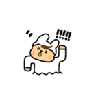 花のウサギです（個別スタンプ：14）