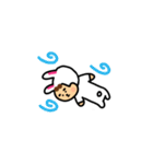 花のウサギです（個別スタンプ：16）