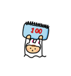 花のウサギです（個別スタンプ：18）