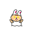 花のウサギです（個別スタンプ：20）
