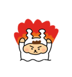 花のウサギです（個別スタンプ：23）