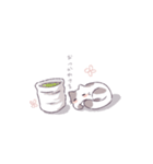 少女とねこ。（個別スタンプ：10）