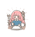 わたしちゃんのすきなもの（個別スタンプ：3）