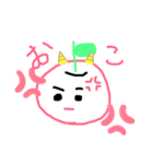 リンゴちゃんの心の声だよ…笑（個別スタンプ：5）