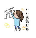 可愛いすぎない大人女子の敬語や挨拶（個別スタンプ：2）