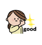 可愛いすぎない大人女子の敬語や挨拶（個別スタンプ：10）