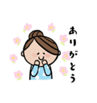 可愛いすぎない大人女子の敬語や挨拶（個別スタンプ：15）