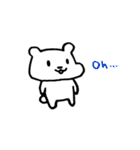 しろくまのしろし 4（個別スタンプ：11）