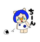 三匹の子むすめとその仲間たち（個別スタンプ：17）