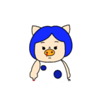 三匹の子むすめとその仲間たち（個別スタンプ：31）