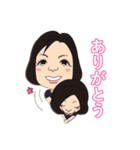 働く女性スタンプ（個別スタンプ：4）