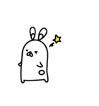 毎日使える！38のうさはちさん（個別スタンプ：4）