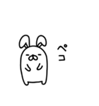 毎日使える！38のうさはちさん（個別スタンプ：7）