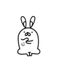 毎日使える！38のうさはちさん（個別スタンプ：21）