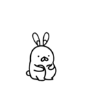 毎日使える！38のうさはちさん（個別スタンプ：25）