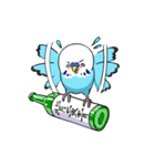 へべれけインコ（個別スタンプ：4）
