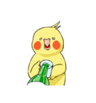 へべれけインコ（個別スタンプ：17）