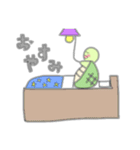 ゆるふわカメさん（個別スタンプ：3）