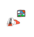 謎の鳥さん（個別スタンプ：6）
