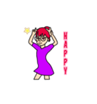 癒し美女（個別スタンプ：2）