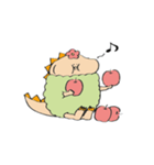 怪獣・くいしんぼう子ちゃん（個別スタンプ：2）
