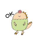 怪獣・くいしんぼう子ちゃん（個別スタンプ：3）