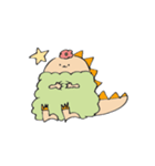 怪獣・くいしんぼう子ちゃん（個別スタンプ：5）